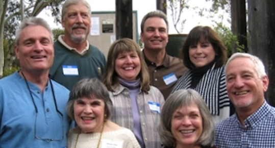 Group photo of Maxine Lane and her adult children